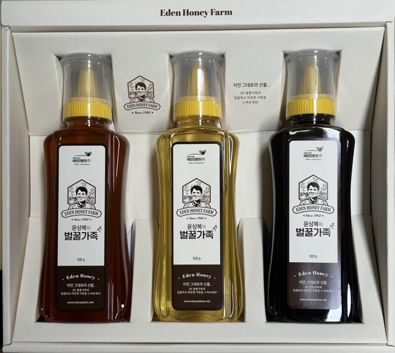 농업회사법인 에덴양봉원 주식회사,[에덴양봉원] 튜브세트 1호 1.5kg (튜브500g*3)